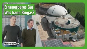Gasversorgung, aber grün – das ist Biogas
