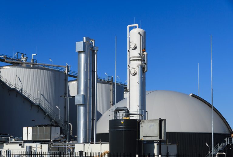 Modern,Biogas,Factory,In,Holland,,Using,Sugar,Beet,Pulp,As