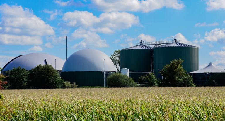Biogas,Plant,For,Power,Generation,And,Energy