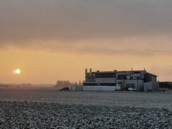 Besichtigung des Rückwärtskraftwerk der NAWARO Energie in Perg (OÖ) am 4. Dezember