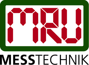 Logo MRU Messtechnik rot grün fertig
